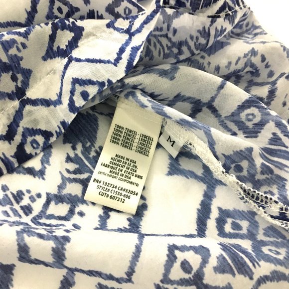 Anthropologie Cloth & Stone Ikat Off The Shoulder Top - M - Picture 5 of 5